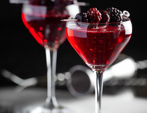 Blackforest Champagne Cocktail